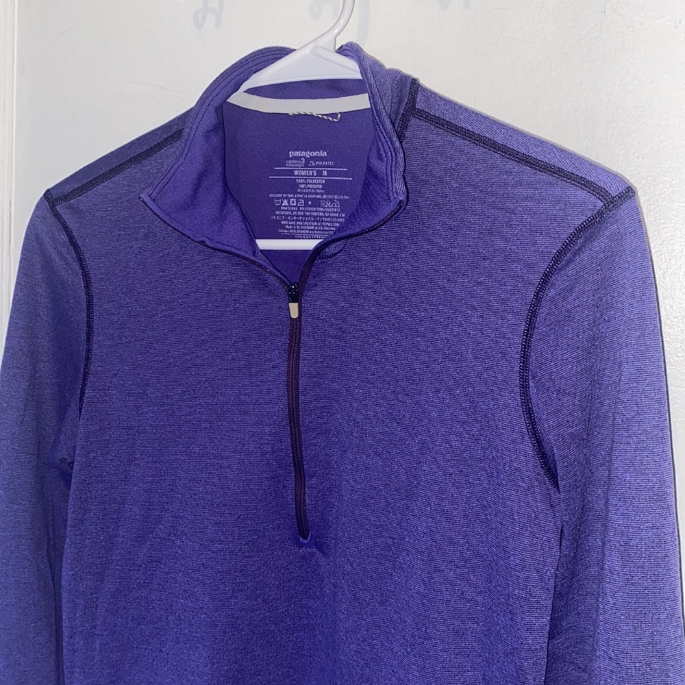 Patagonia Capilene 3 mid weight long sleeve top 1/3 zip - Picture 2 of 7